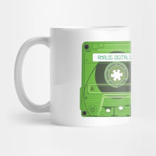 Cassette Tape (Apple Green Colorway) Analog / Music Mug